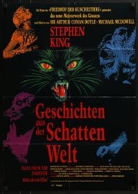 5c298 TALES FROM THE DARKSIDE German 1990 George Romero & Stephen King, Sybille Wieschendorf!