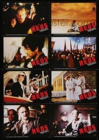 5c177 REDS German LC poster 1982 Warren Beatty as John Reed & Diane Keaton in Russia!