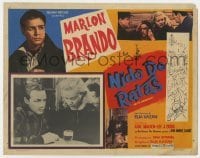 5c038 ON THE WATERFRONT Mexican LC 1954 directed by Elia Kazan, Marlon Brando and Eva Marie Saint!