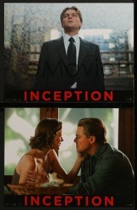 5c471 INCEPTION 8 French LCs 2010 Christopher Nolan, Leonardo DiCaprio, Gordon-Levitt, different!