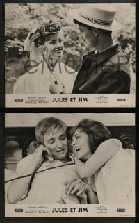 5c404 JULES & JIM 16 French LCs 1962 Francois Truffaut's Jules et Jim, Jeanne Moreau, Oskar Werner!