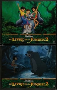 5c473 JUNGLE BOOK 2 8 French LCs 2003 great images from Walt Disney jungle adventure