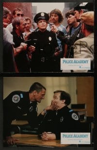 5c491 POLICE ACADEMY 7 French LCs 1984 Guttenberg, Kim Cattrall, Bubba Smith, Michael Winslow!