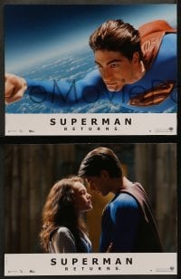 5c485 SUPERMAN RETURNS 8 French LCs 2006 Brandon Routh, Kate Bosworth, Spacey, sexy Parker Posey!