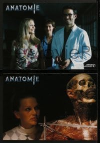 5c350 ANATOMY 8 German LCs 2000 Stefan Ruzowitzky's Anatomie, Franka Potente, medical horror!