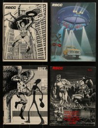 5d300 LOT OF 4 ROCKET'S BLAST COMICOLLECTOR MAGAZINES 1970s cool cover art, Close Encounters!