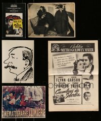 5d311 LOT OF 5 MISCELLANEOUS ITEMS 1940s-1970s a variety of cool images from movies & more!