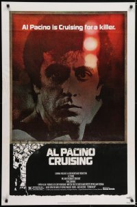 5d566 LOT OF 8 UNFOLDED 27X41 CRUISING ONE-SHEETS 1980 Al Pacino is cruising for a killer!