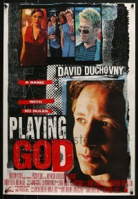 5d010 LOT OF 50 UNFOLDED PLAYING GOD 19X27 SPECIAL POSTERS 1997 David Duchovny, Timothy Hutton