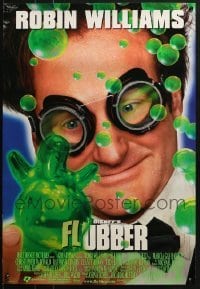 5d575 LOT OF 26 UNFOLDED FLUBBER 19x27 SPECIAL POSTERS 1997 Absent Minded Professor Robin Williams