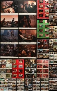 5d160 LOT OF 184 LOBBY CARDS 1960s-1990s complete sets from a variety of different movies!