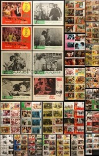 5d163 LOT OF 167 LOBBY CARDS 1930s-1990s incomplete sets from a variety of different movies!