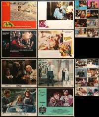 5d199 LOT OF 24 LOBBY CARDS 1970s-1980s great scenes from a variety of different movies!