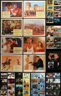 5d179 LOT OF 65 LOBBY CARDS 1970s-1990s incomplete sets from a variety of different movies!