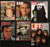5d303 LOT OF 6 MAGAZINES 1970s-1990s filled with great images & information!