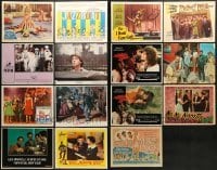 5d205 LOT OF 15 LOBBY CARDS FROM MUSICALS 1940s-1960s scenes from a variety of different movies!