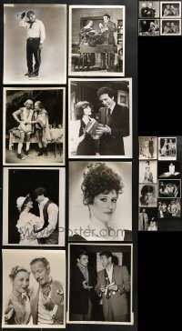5d355 LOT OF 20 STAGE PLAY 8X10 STILLS 1970s-1980s a variety of scenes & actor portraits!