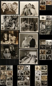 5d332 LOT OF 51 1940S-50S 8X10 STILLS 1940s-1950s great scenes from a variety of different movies!