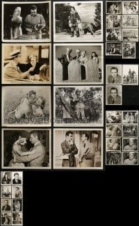 5d338 LOT OF 35 1950S UNIVERSAL 8X10 STILLS 1950s scenes & portraits from a variety of movies!