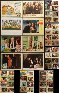 5d182 LOT OF 58 1930S-60S LOBBY CARDS 1930s-1960s great scenes from a variety of different movies!