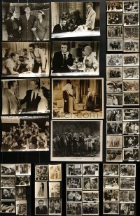 5d326 LOT OF 62 1930S-60S 8X10 STILLS 1930s-1960s great scenes from a variety of different movies!