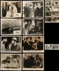 5d396 LOT OF 18 ENGLISH FRONT OF HOUSE LOBBY CARDS 1930s-1950s a variety of movie scenes!