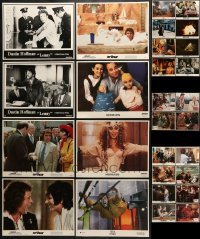 5d196 LOT OF 28 LOBBY CARDS 1970s-1990s incomplete sets from a variety of different movies!