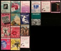 5d280 LOT OF 16 SHEET MUSIC 1920s-1970s great songs from a variety of different movies!