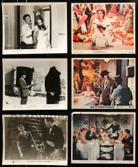 5d381 LOT OF 6 8X10 STILLS 1950s-1960s great scenes from a variety of different movies!
