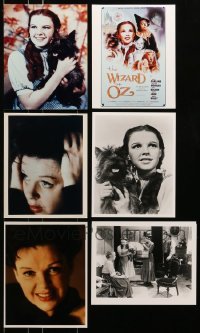5d444 LOT OF 6 JUDY GARLAND 8X10 REPRO PHOTOS 1980s great images from The Wizard of Oz & more!