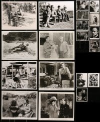 5d433 LOT OF 19 8X10 REPRO PHOTOS 1980s great scenes from a variety of classic movies!