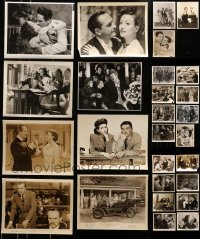 5d347 LOT OF 27 1940S 8X10 STILLS 1940s great scenes from a variety of different movies!