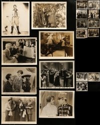 5d358 LOT OF 19 1930S 8X10 STILLS 1930s great scenes from a variety of different movies!