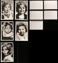 5d390 LOT OF 1980S SHIRLEY TEMPLE POSTCARDS 1980s cute portraits of the Fox child star!
