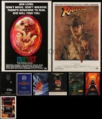 5d583 LOT OF 9 UNFOLDED SCI-FI/FANTASY SPECIAL POSTERS 1980s great images from a variety of movies