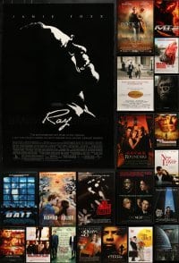 5d486 LOT OF 28 UNFOLDED MOSTLY DOUBLE-SIDED 27X40 ONE-SHEETS 1990s-2000s cool movie images!