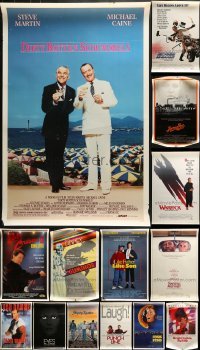 5d551 LOT OF 16 UNFOLDED SINGLE-SIDED 27X41 ONE-SHEETS 1970s-1990s cool movie images!