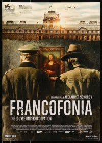 5f231 FRANCOFONIA Belgian 2016 Alexander Sokurov, World War II partial-documentary, The Louvre!