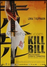 5f004 KILL BILL: VOL. 1 foil Dutch 2003 Quentin Tarantino, best close up image of katana!
