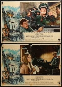 5f761 FORCE 10 FROM NAVARONE group of 3 Italian 19x26 pbustas 1978 Shaw, Ford, art by Bryan Bysouth!