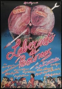 5f076 LABYRINTH OF PASSION Spanish 1982 Pedro Almodovar's Laberinto de pasiones, sexy Zulueta art!