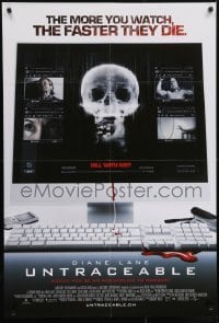 5f037 UNTRACEABLE Swiss 2008 Diane Lane, Colin Hanks, the more you watch the faster they die!