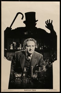 5g403 SPENCER TRACY 11x17 commercial poster 1968 great image from Dr. Jekyll and Mr. Hyde!