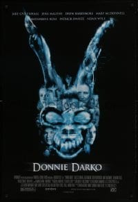 5g651 DONNIE DARKO 1sh 2001 Jake Gyllenhaal, Malone, Barrymore, Swayze, Frank the Rabbit!