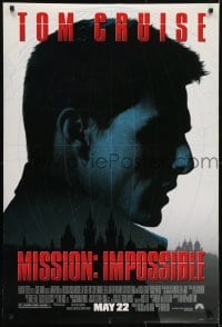 5g808 MISSION IMPOSSIBLE advance DS 1sh 1996 Tom Cruise, Jon Voight, Brian De Palma directed!