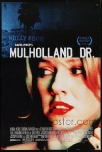 5g816 MULHOLLAND DR. DS 1sh 2001 David Lynch, close ups of sexy Naomi Watts, different!