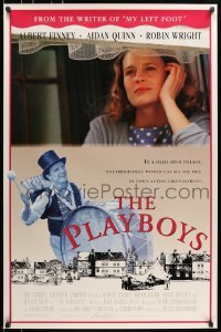 5g850 PLAYBOYS 1sh 1992 Albert Finney, Aidan Quinn, Robin Wright, Milo O'Shea!