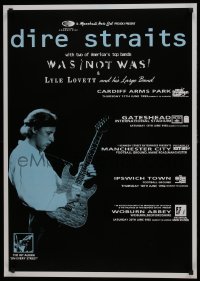 5g106 DIRE STRAITS 24x34 music poster 1992 On Every Street, rock & roll band concerts!