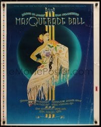 5g487 MARGO ST. JAMES SAN FRANCISCO MASQUERADE BALL printer's test 23x29 special poster 1979 Tuten!