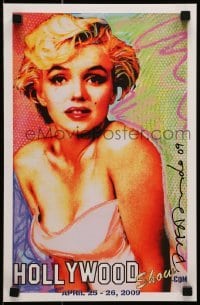 5g503 RICHARD DUARDO signed 11x17 special poster 2009 he used an image of sexy Marilyn Monroe!